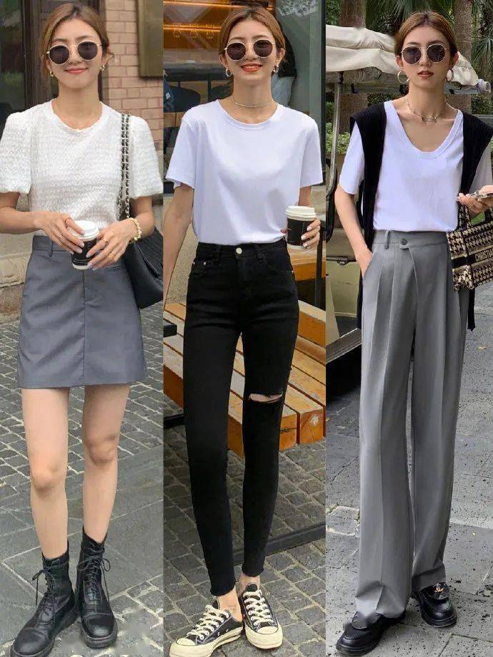 夏末秋|真人示范 | 夏末秋初,不同颜色这样穿,时髦高级还显白!