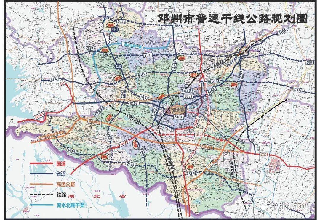 南邓高速规划图图片