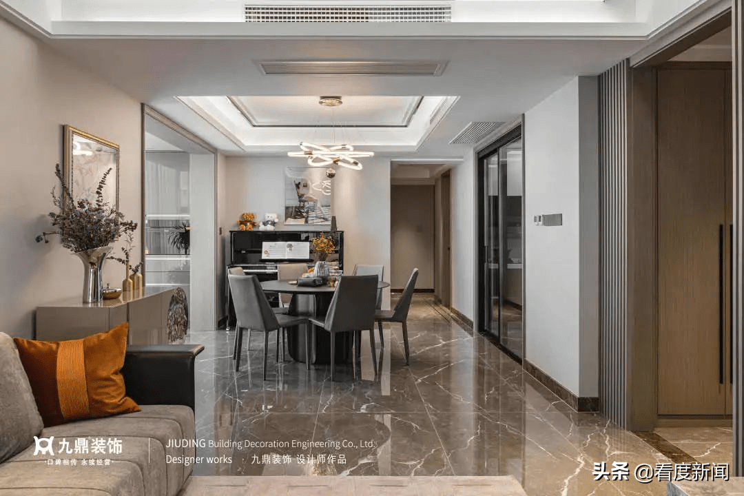 木材|125㎡轻奢三居，化繁为简，向美而生