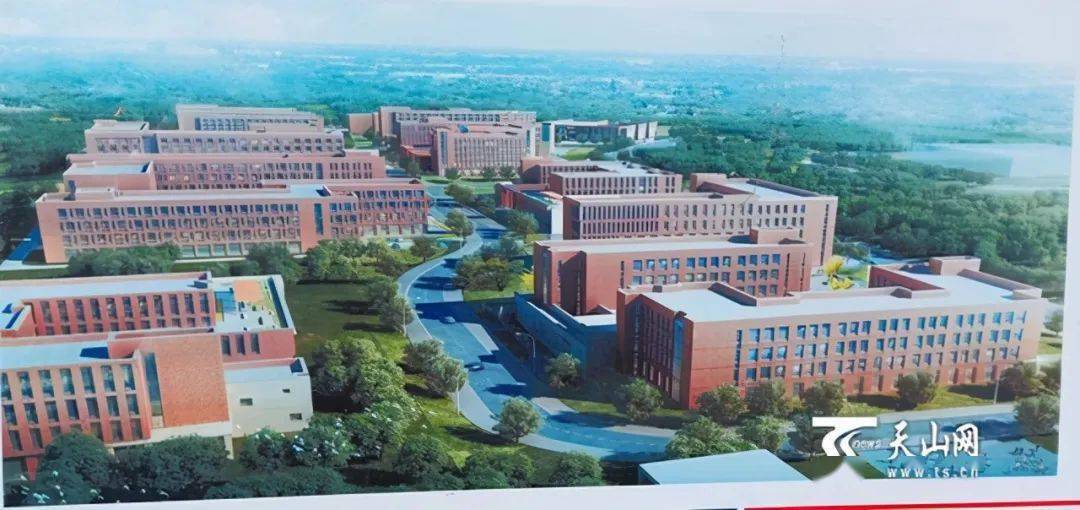 新疆大学新校区是自治区党委,人民政府的重点建设工程,是推进新疆高等