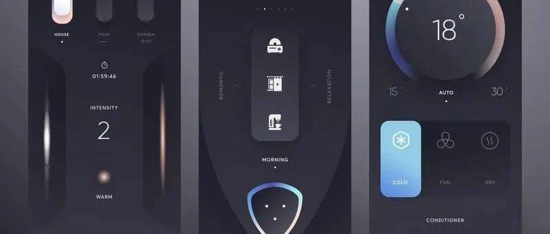 设计灵感 : 12款智能家居 APP 界面设计_Smart