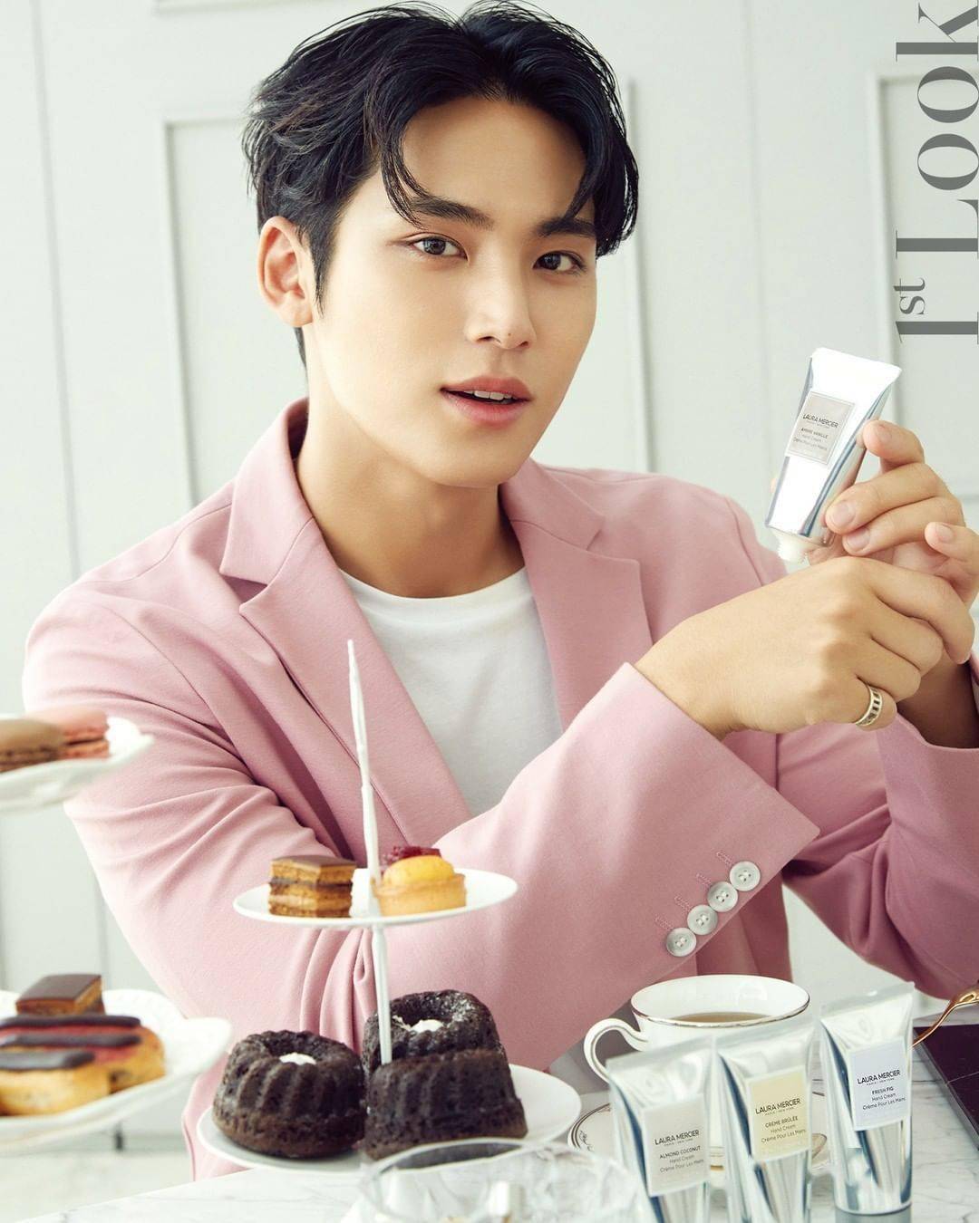 seventeen珉奎时尚杂志单独登上封面