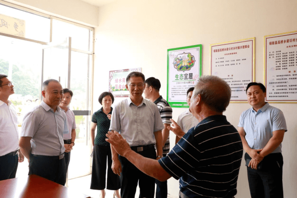 罗小云副省长调研指导铜鼓县水利工作