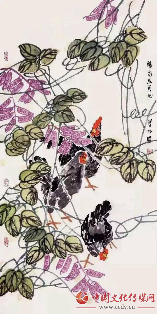 曾昭明|花镜澄怀-齐鲁画坛当代花鸟画名家邀请展