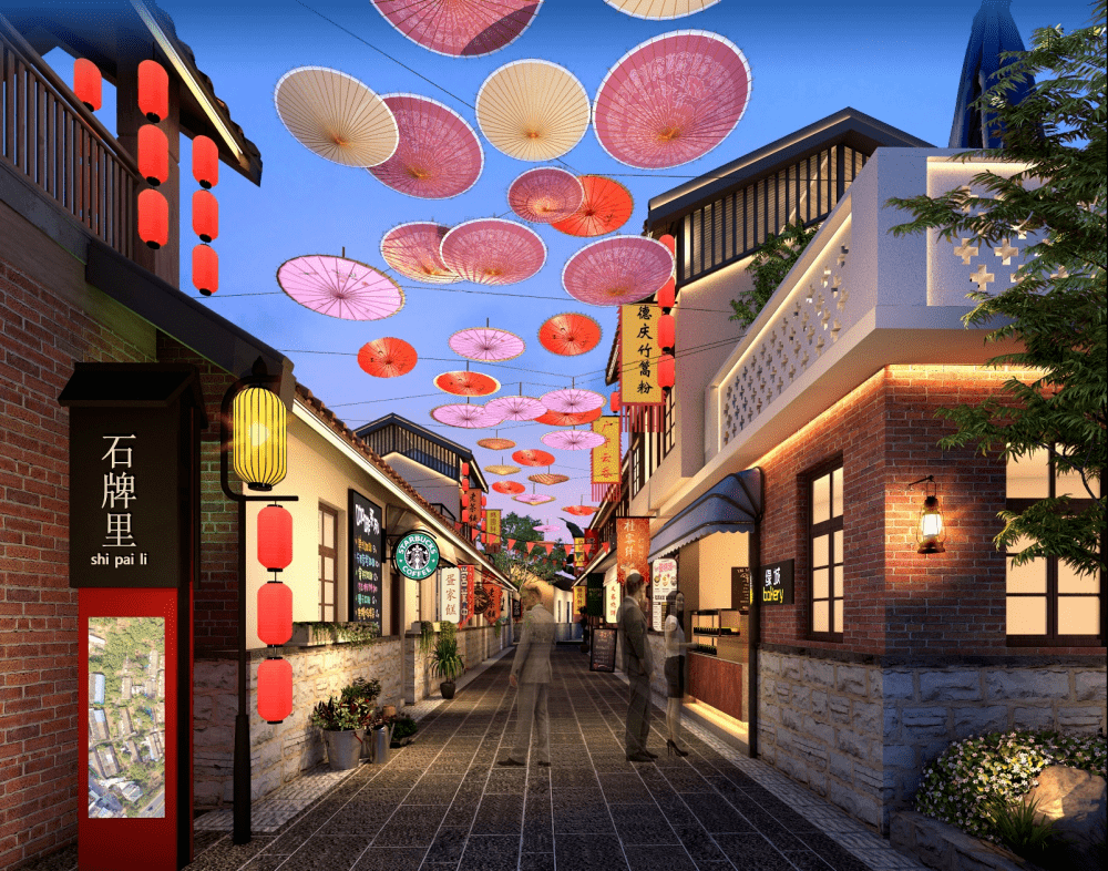 一期预计10月试运营石牌里民俗民宿文化创意街区