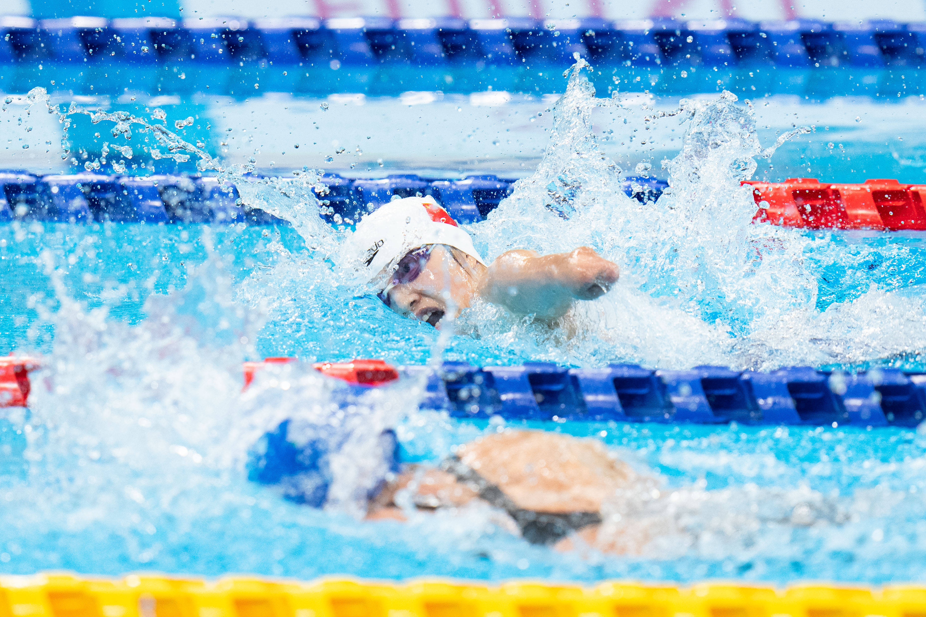 遊泳——女子4X100米自由泳接力34分：中國隊獲第四名 國際 第1張