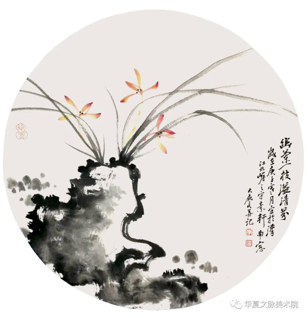 书画长廊李大庆寄心清尚当代中国画名家团扇小品邀请展