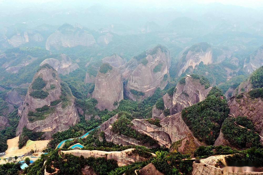 湖南崀山八角寨风光