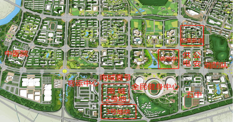 松阳南城规划图图片