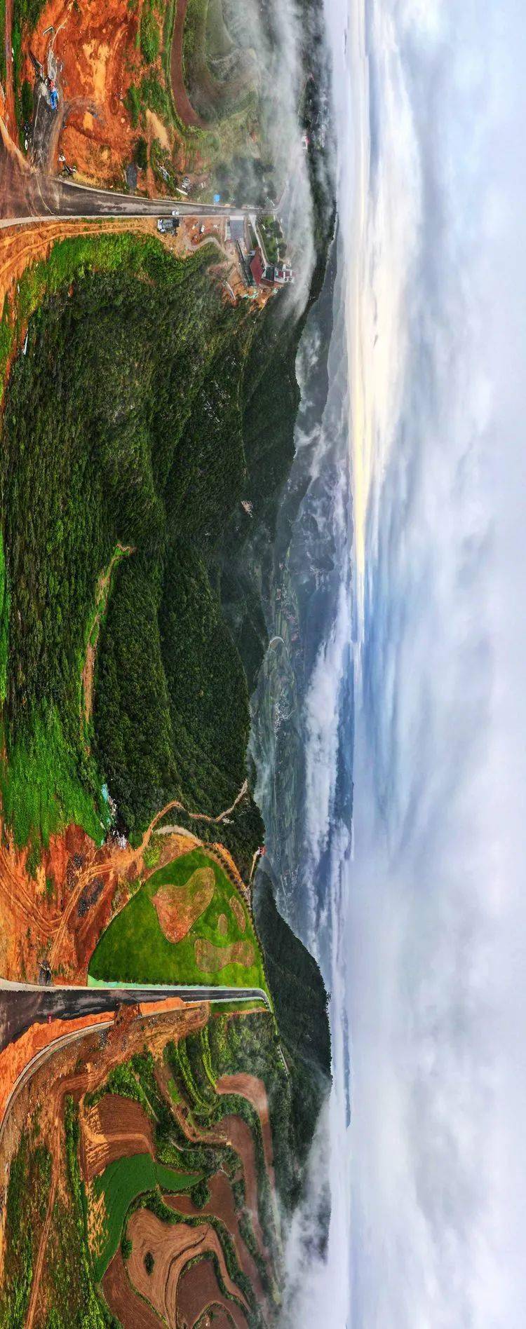 晋城龙门山云雾缭绕简直是人间仙境