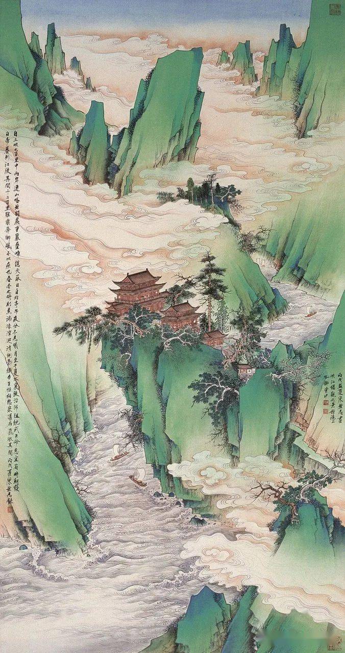 国画名家陈无忌的山水画作品赏析太赞了