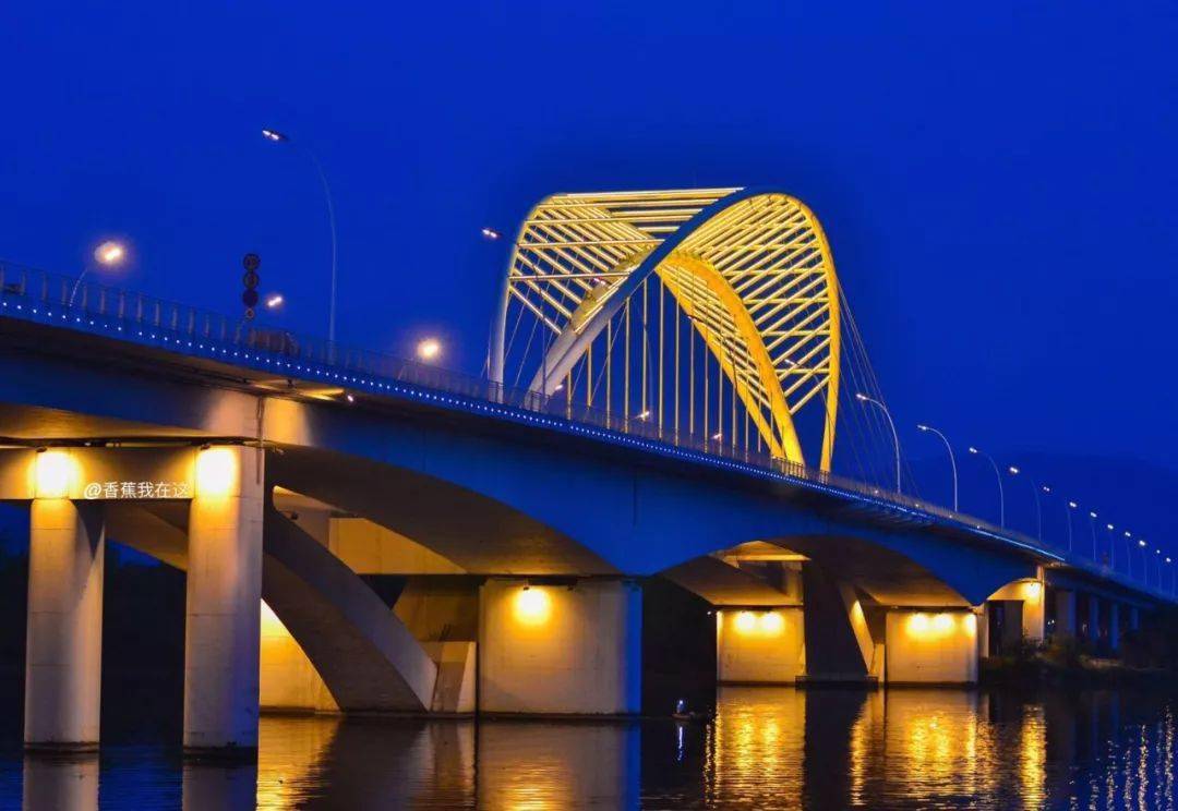 漳州大桥夜景图片