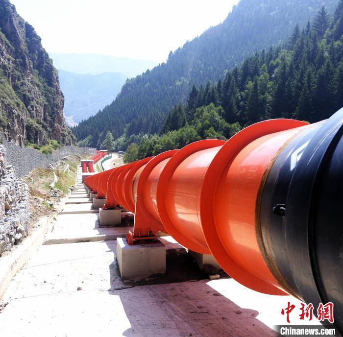 青海:西北最大"倒虹吸"工程接近尾声_谈林明