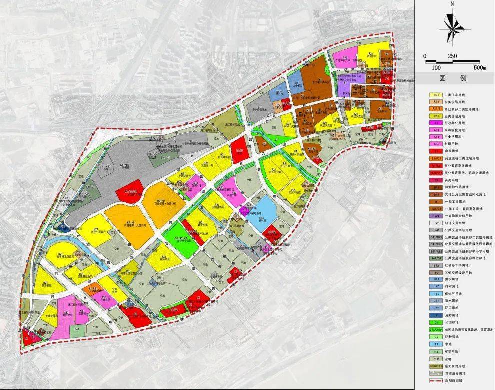 艮北新城规划图公示图片