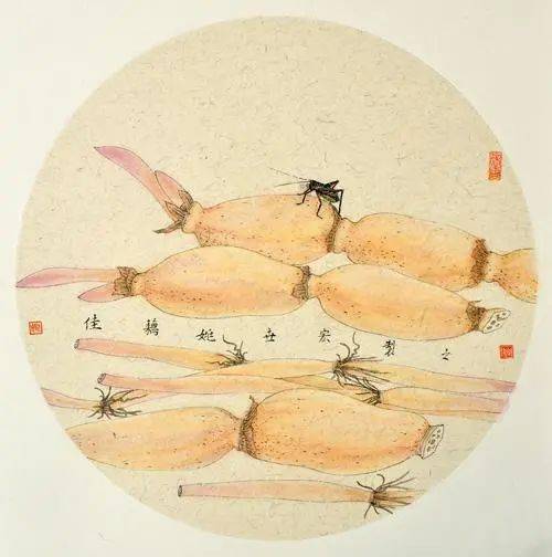 国画里的瓜果蔬菜原来有如此美好的寓意你都知道吗