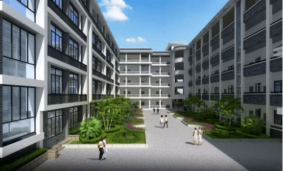 全州桂北中学正式投入使用