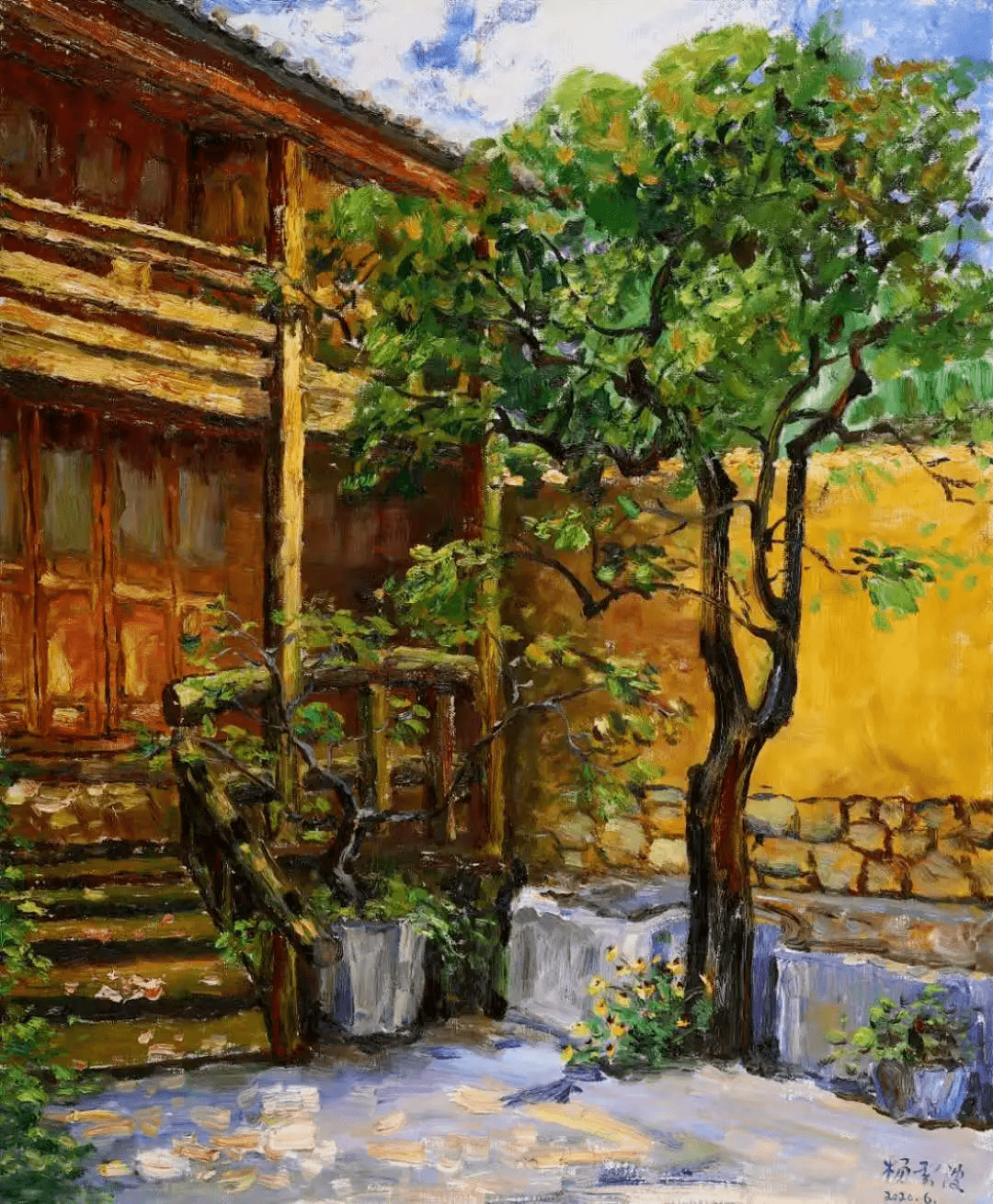 策展人手记杨作霖师生油画作品展