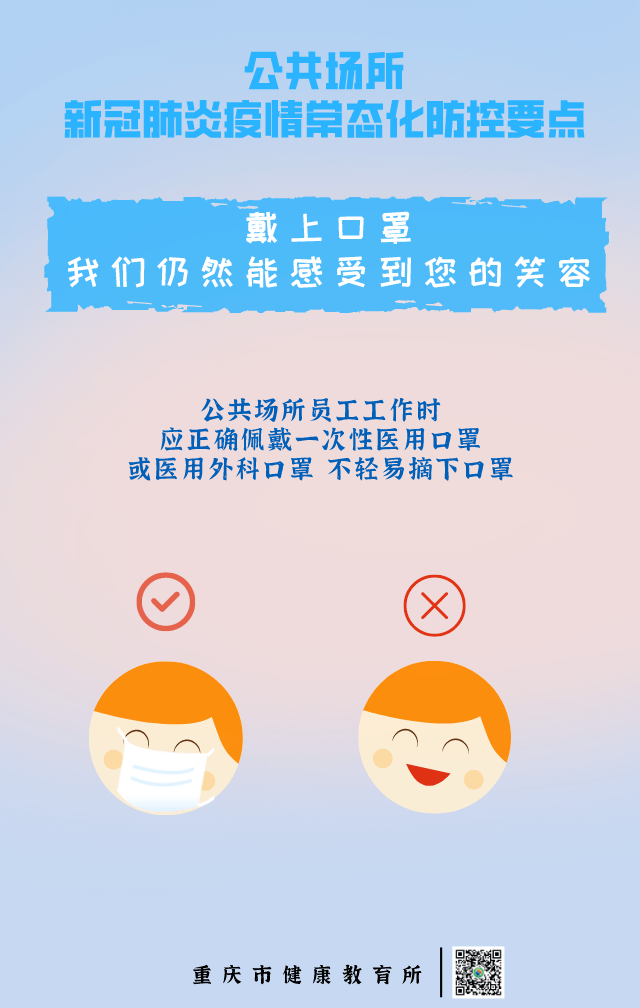 疫情|公共场所新冠肺炎疫情常态化防控要点