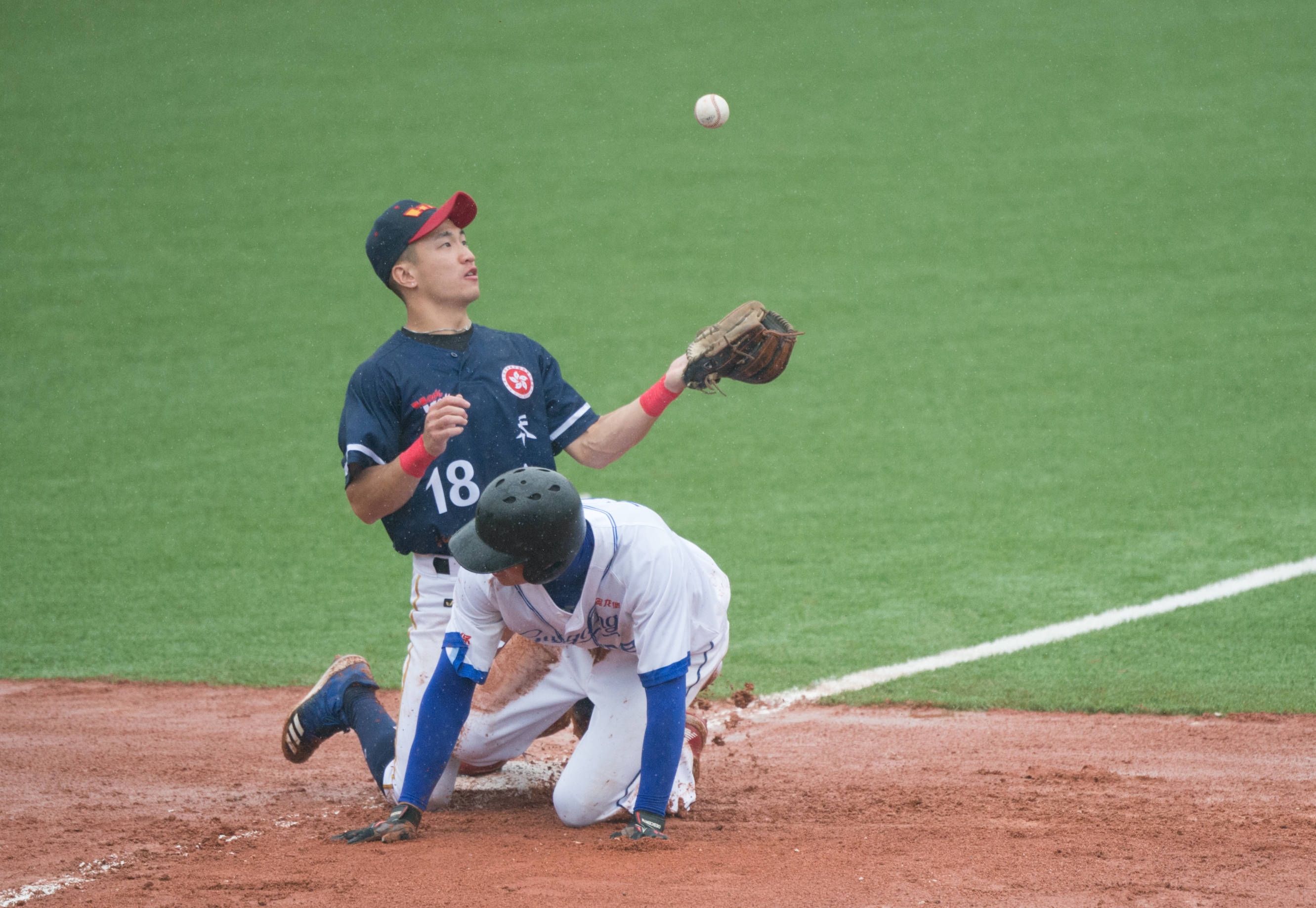 棒球——男子小组赛:广东胜香港