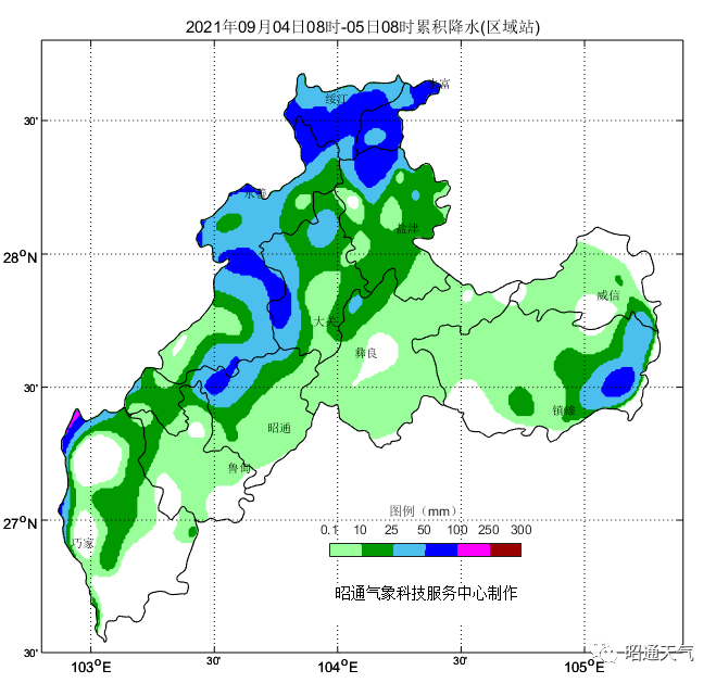 昭通的天气预报预报