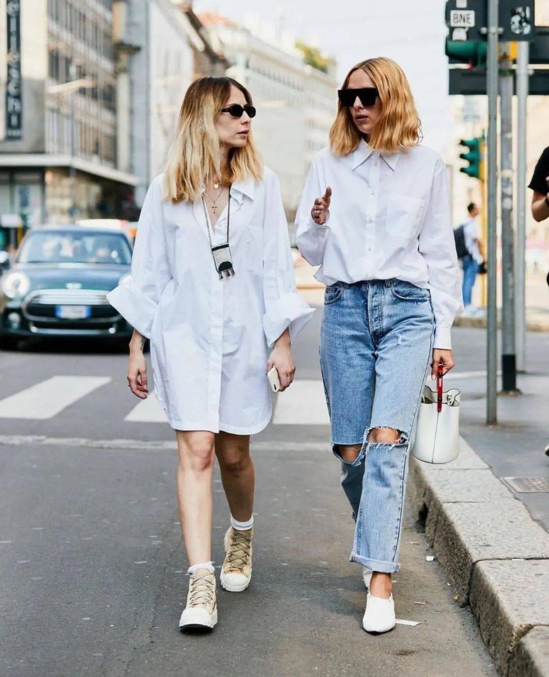 网络|早秋穿搭王者单品，我投衬衫一票