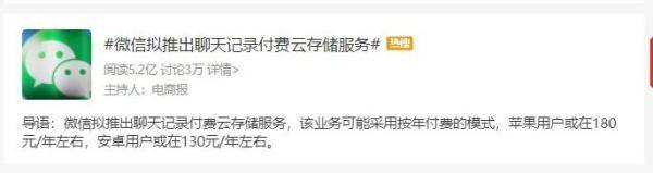网友|热搜第一！微信拟收费？网友吵翻了