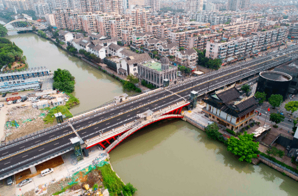 溫州市區雙龍路礱糠橋全面通車了!_南郊街道