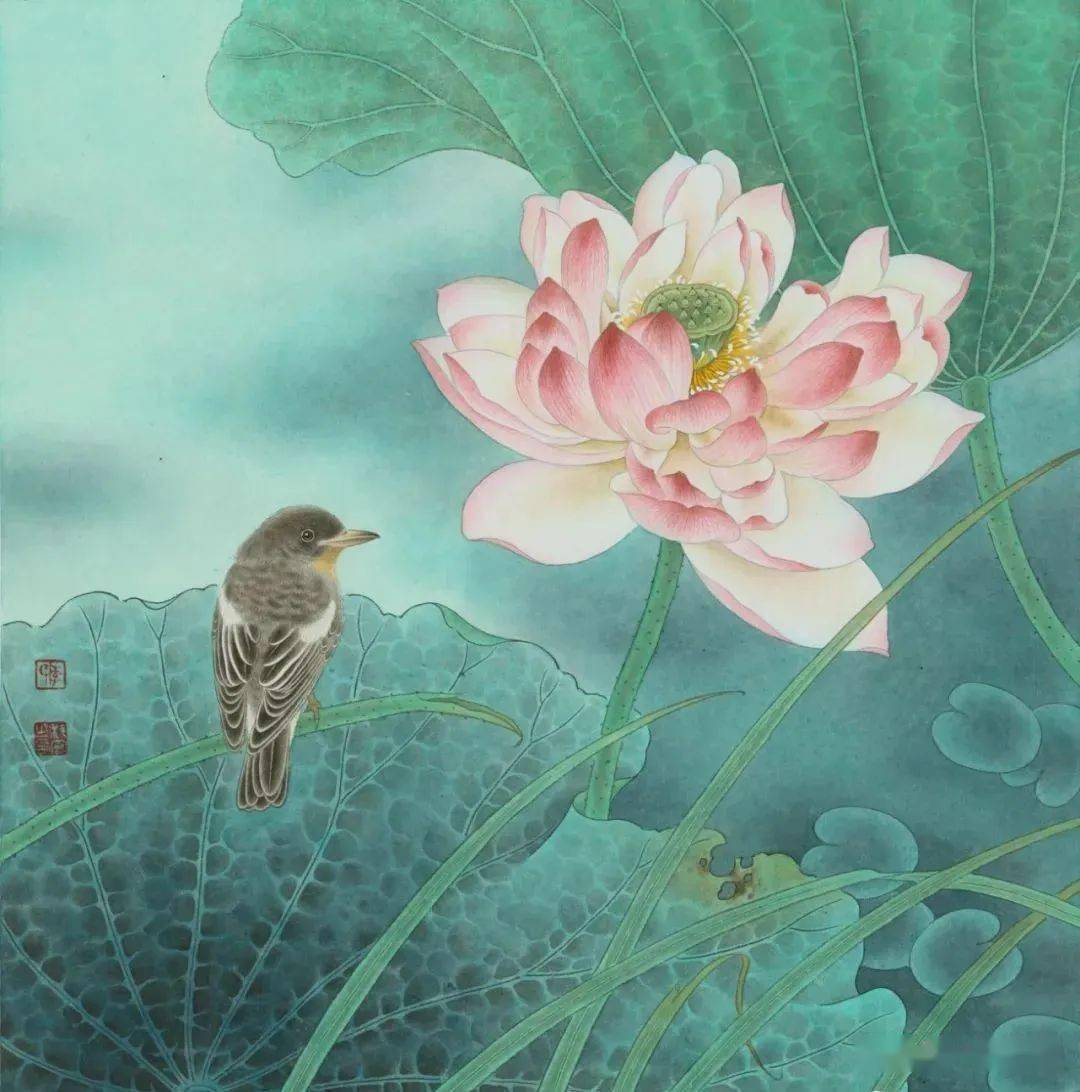 翠梦里水乡觅香秋塘红荷秋水芙蓉秀色玉莲丽影紫莲飘香晨风里极其狂放