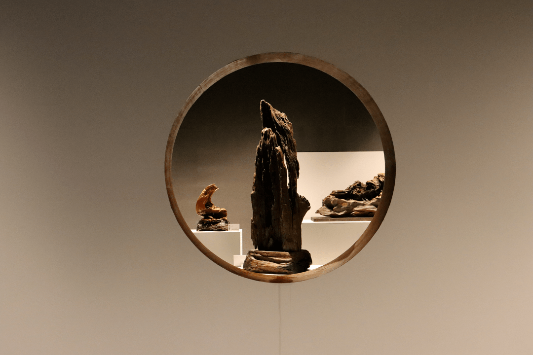 凿光留痕郑兴国委员根雕艺术精品展开幕