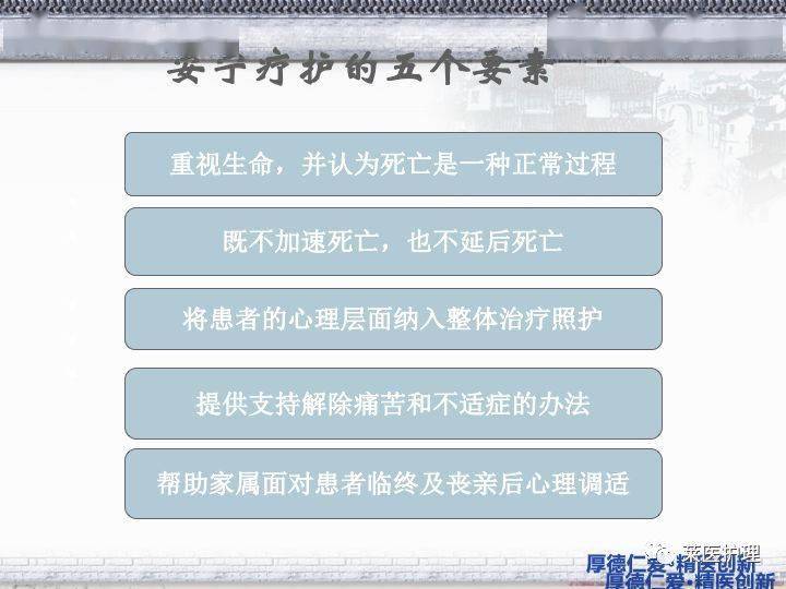 【ppt】浅谈安宁疗护