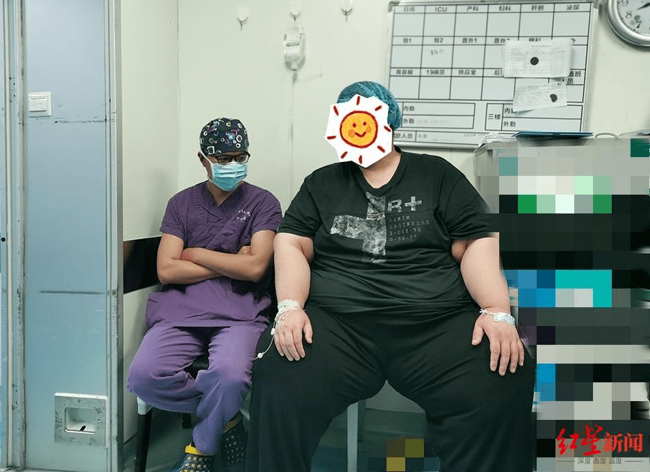 进行了|526斤超级肥胖小伙手术减重，“再胖下去，人就没了”