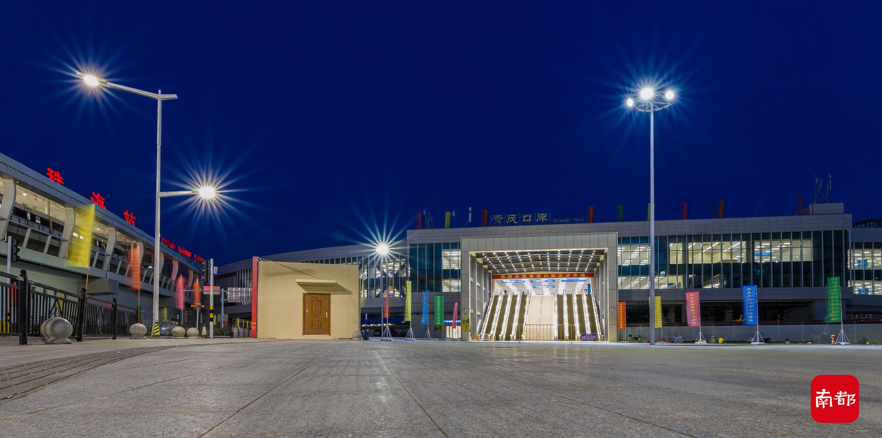 青茂口岸即将开通南都拍客空中地面多角度带你看现场