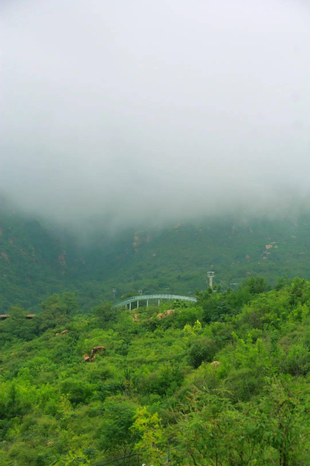 平山黄金寨景区图片