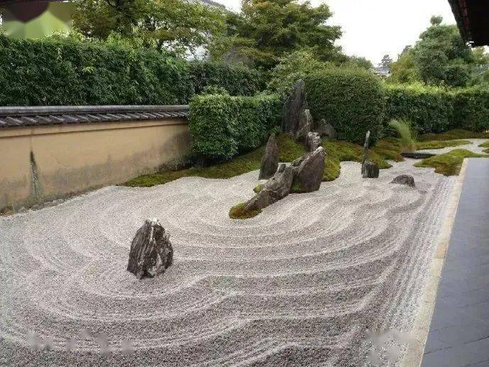 写景与写意的结合当代景观设计手法下的禅意表达当代日本枯山水大师枡