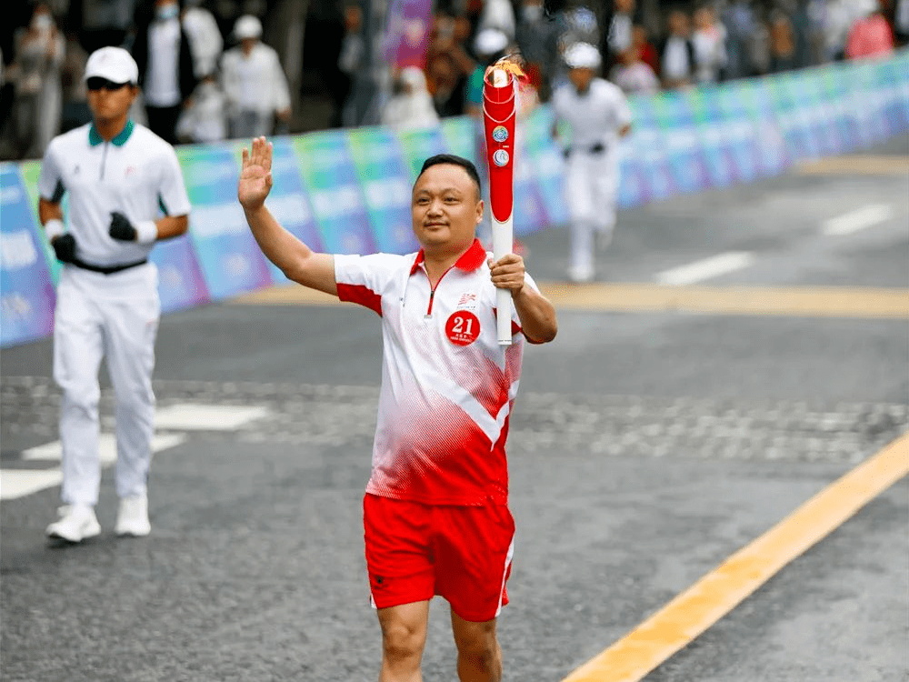 安康的火炬传递精彩时刻,你看到了吗?