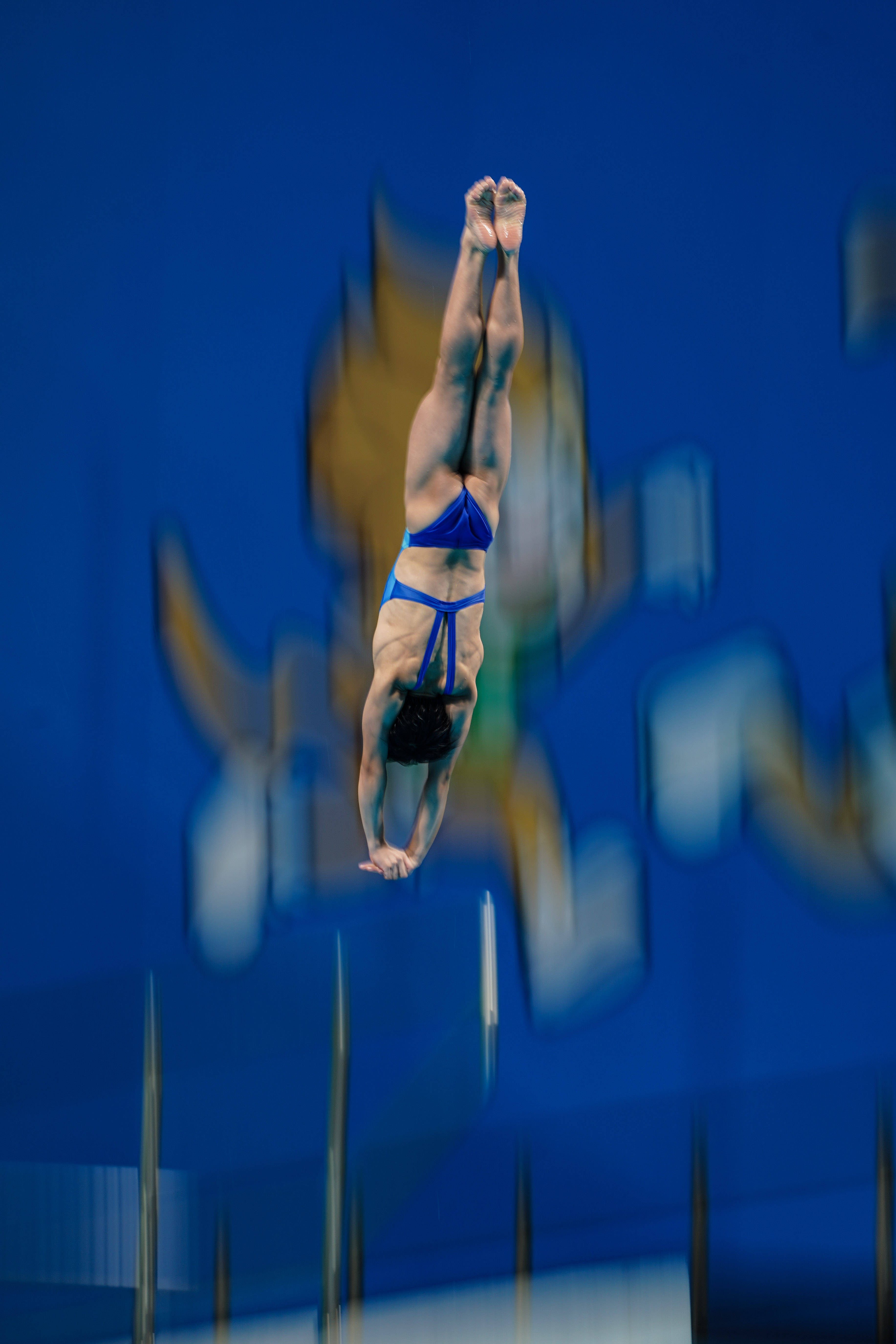全运会女子跳水图片