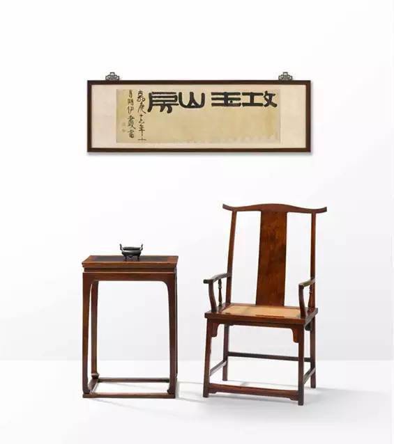 香港收藏明式黄花梨家具号称 四大天王 承耀