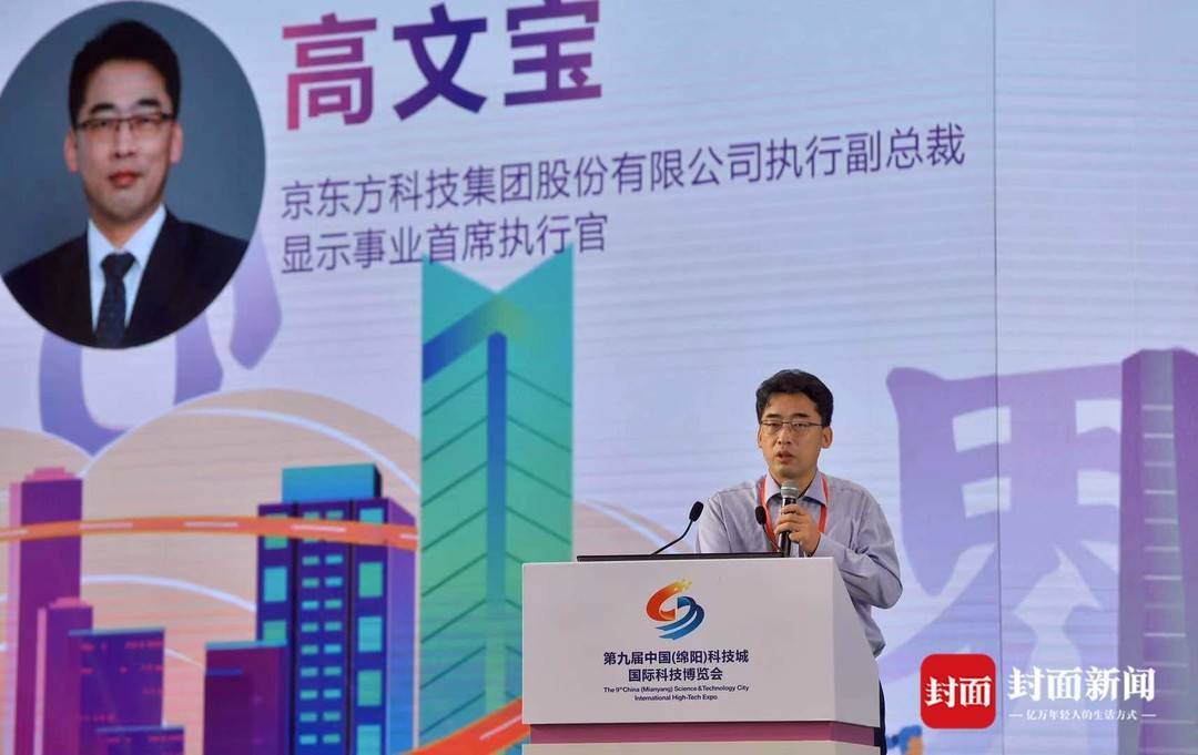 京东方科技集团股份有限公司执行副总裁,显示事业首席执行官高文宝