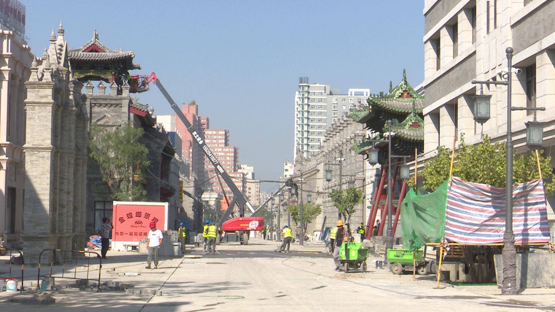 太原钟楼街老照片图片