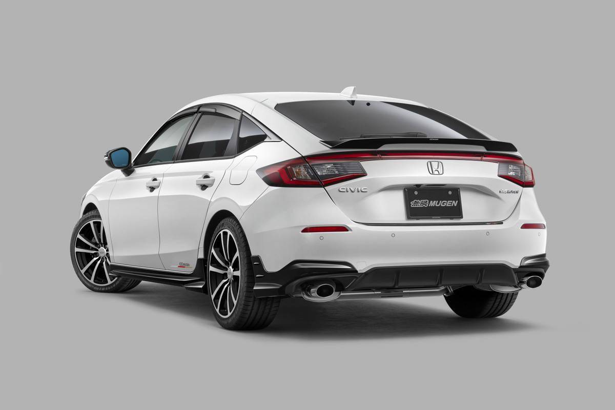 10万改全套mugen值不值 11代全新思域来个全套 排气