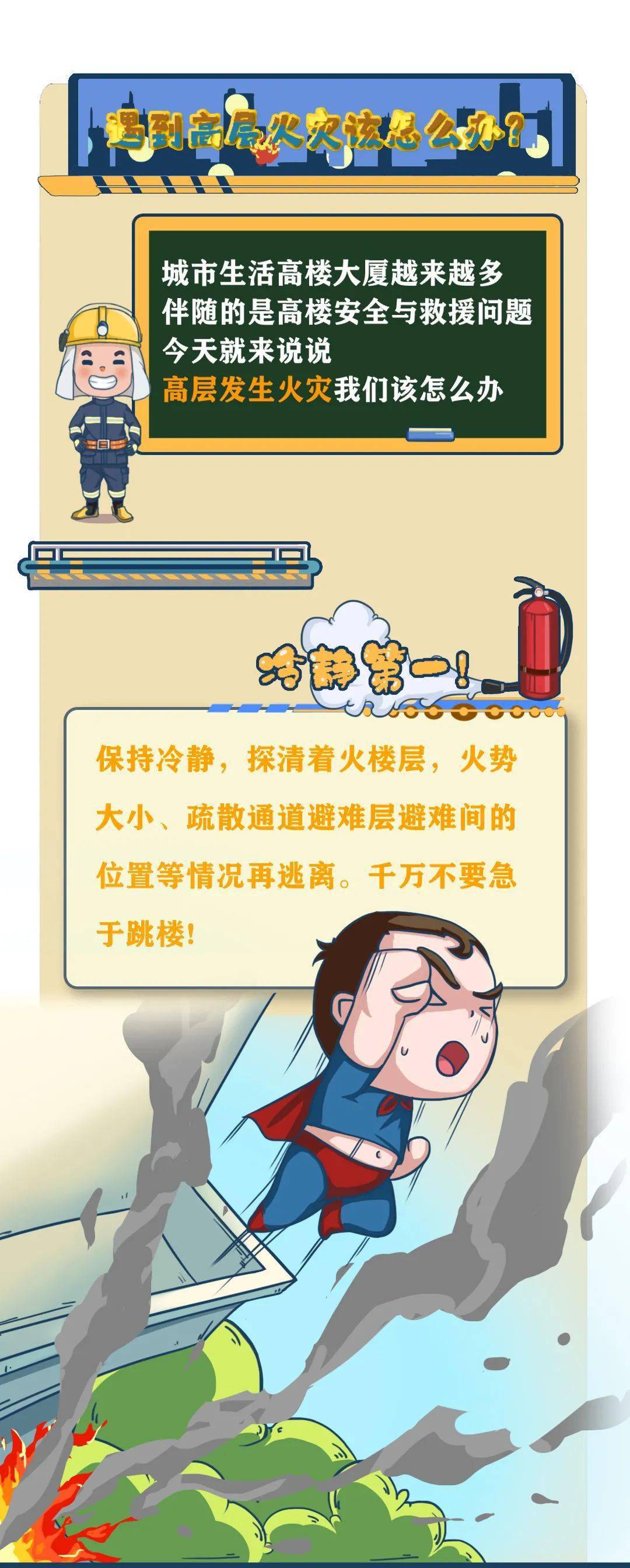 消防科普 | 遇到高层火灾怎么办?