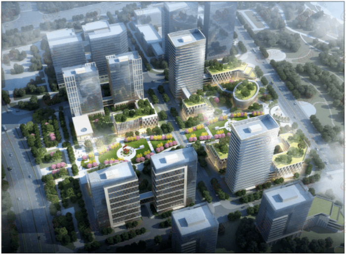 城市配套2023年竣工高新区联合科研总部基地规划出炉