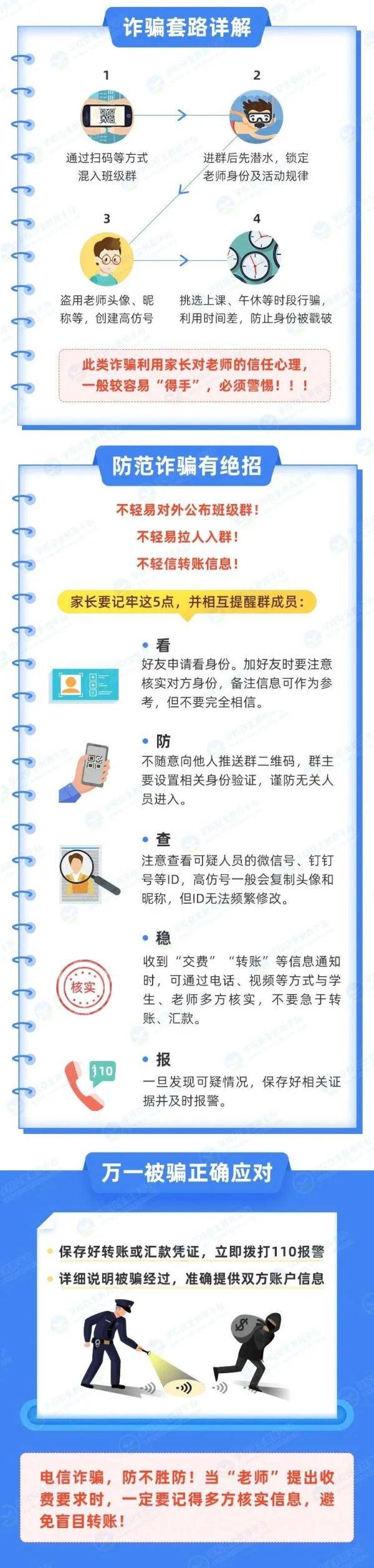 班级|开学在即，这种专门针对家长的“骗术”，一定要认清！