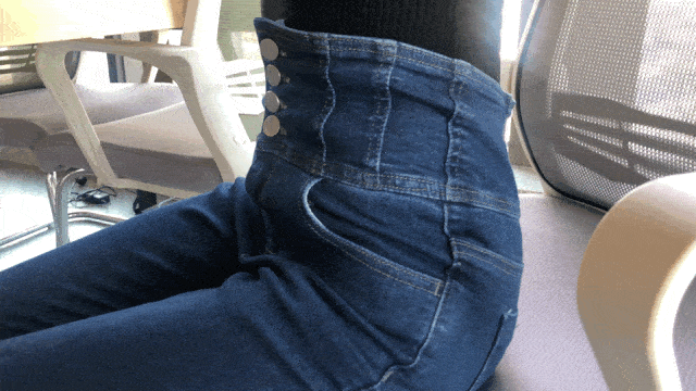 肚脐眼|大长腿小蛮腰小翘臀一穿就有！秋天不能错过的心动牛仔裤在这！