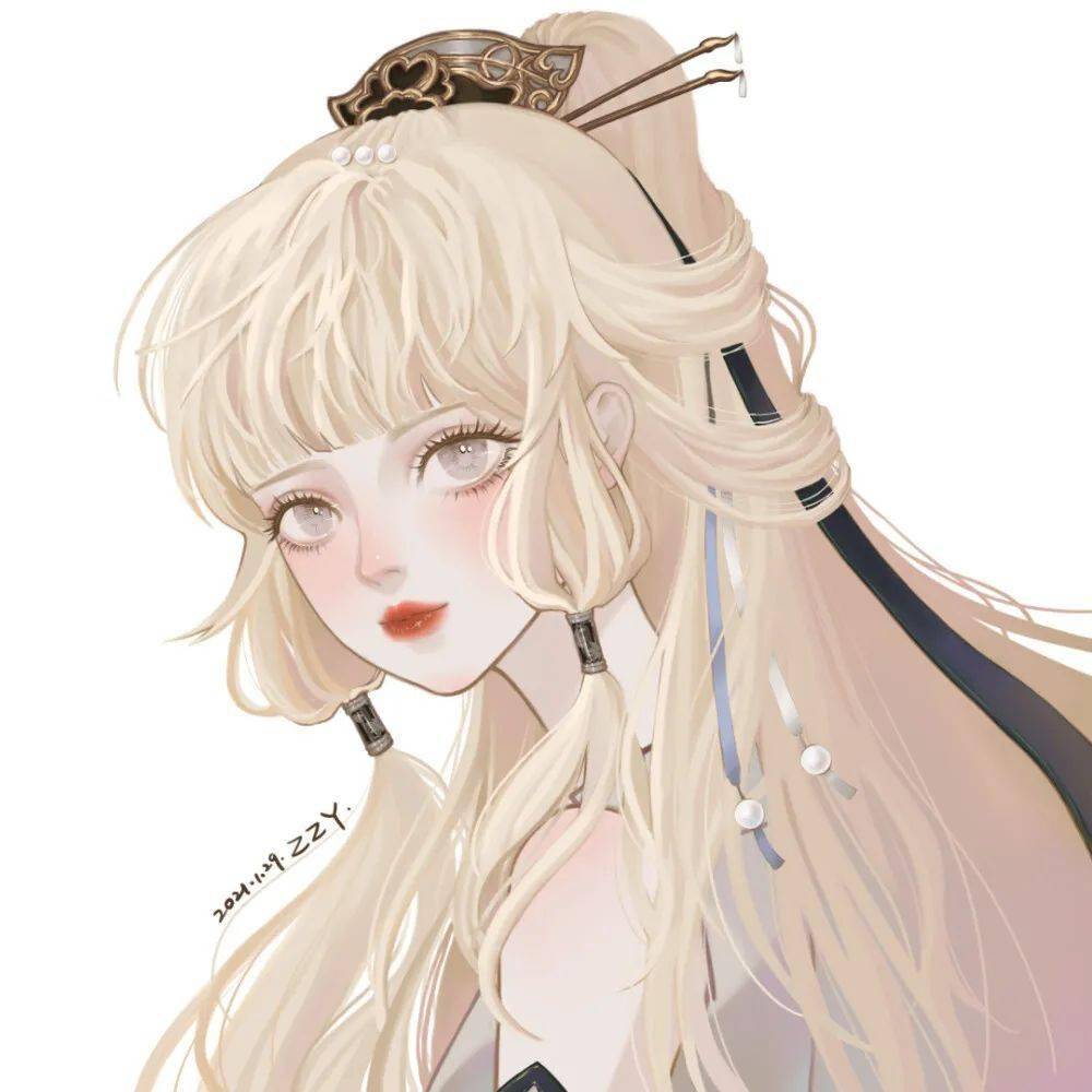 动漫女生头像二次元女生图片