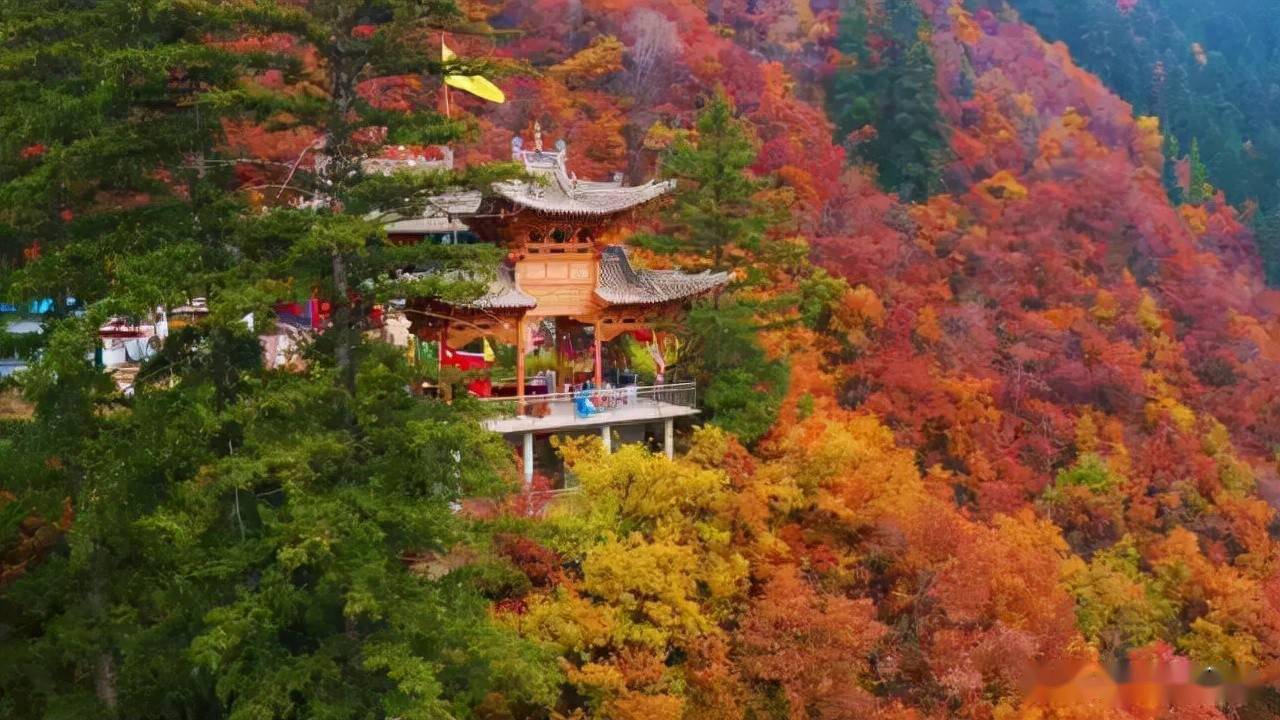 榆中兴隆山景区图片