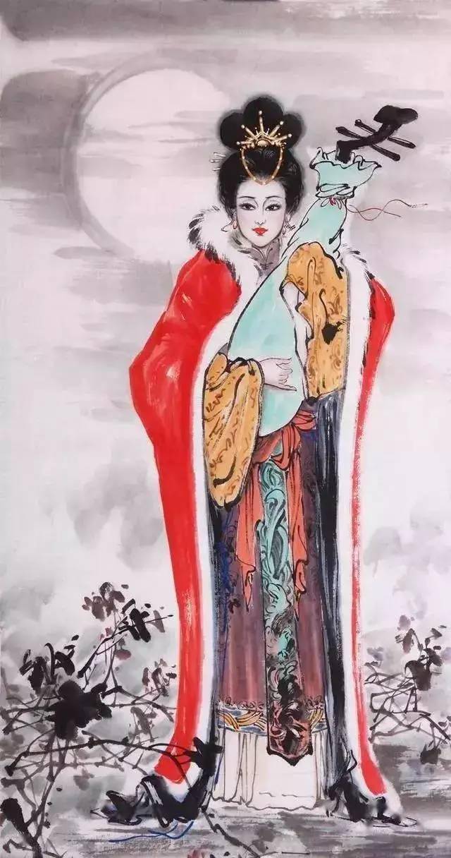 历史上四大美女在国画中长这样_手机搜狐网