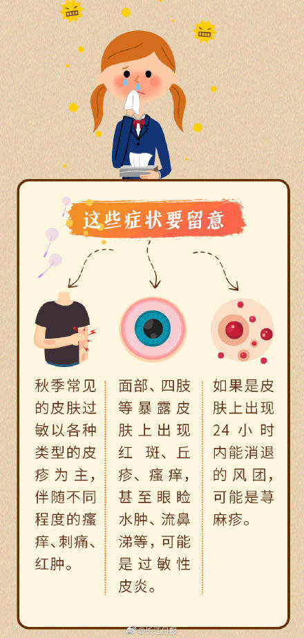 市民|秋季过敏高发期！一起来预防