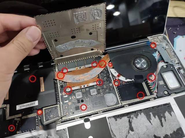 微软surfacelaptop2拆解换电池教程太难了