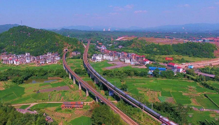 你會發現,京九鐵路常常是